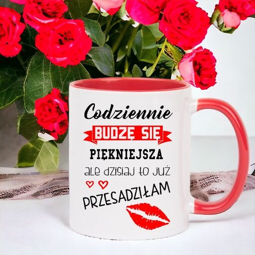 Kubek z nadrukiem prezent na DZIEŃ MATKI URODZINY dla MAMY TEŚCIOWEJ WZORY na Arena.pl