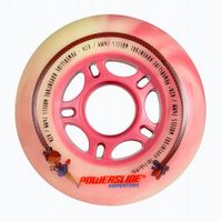 Kółka do rolek Powerslide 4-pack różowe 76 mm/80A