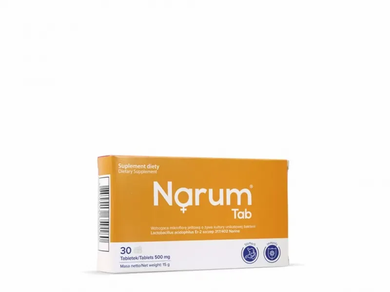 Narum Tabletki 500mg 15g 30 Tabl zdjęcie 1