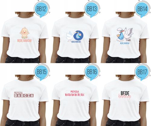 Koszulka z napisem DLA BABCI prezent na Arena.pl