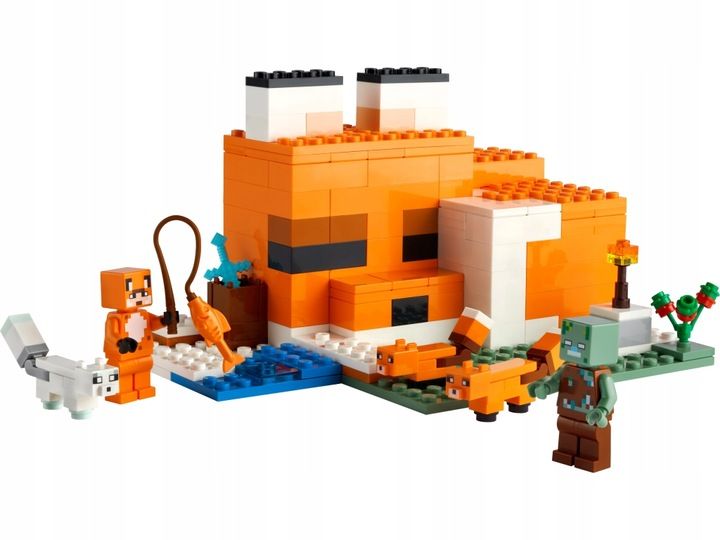 LEGO MINECRAFT 8+ SIEDLISKO LISÓW 21178 zdjęcie 2