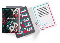 karnet urodziny dziecięce (wymienne cyferki) DK-1093