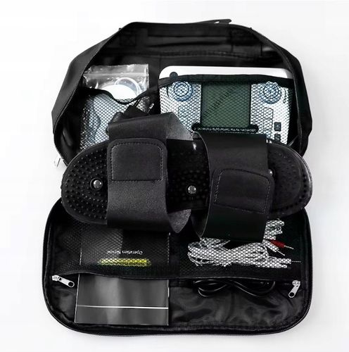 ELEKTROSTYMULATOR TENS EMS ELEKTRODY 3 RODZAJE + BAT na Arena.pl