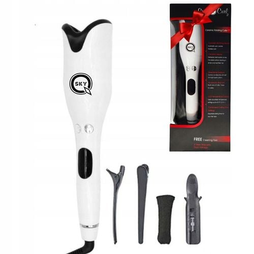 LOKÓWKA DO WŁOSÓW AUTOMATYCZNA OBROTOWA SPIN CURL CERAMICZNA DUŻE LOKI na Arena.pl