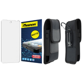 szkło hybrydowe do hammer blade 4 - 6.5" matowe + etui futerał na pasek
