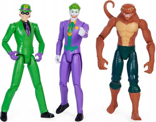 BATMAN FIGURKI DC COMICS DUŻY ZESTAW JOKER ROBIN I INNE 6W1 28 CM na Arena.pl