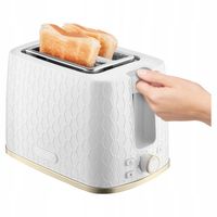 Toster 3 funkcje Sencor 7200WH 930W biały odgrzewanie timer tacka termostat