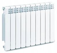 Wulkan H500 grzejnik aluminiowy 10-żeberkowy włoski 1526 W
