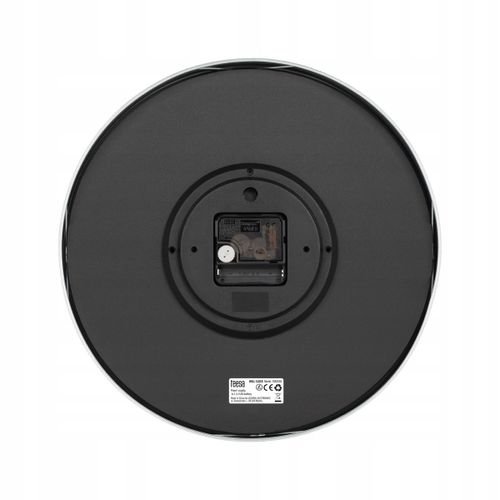 Zegar Ścienny Teesa Silver Srebrny 30Cm + Bateria na Arena.pl