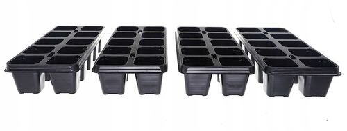 WIELODONICZKA DO SIEWU DONICZKA DO WYSIEWU ROZSAD TACA PODSTAWKA 40szt na Arena.pl