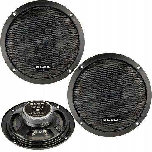 2x MOCNE GŁOŚNIKI SAMOCHODOWE 100W 6,5" 4Ohm 165mm 2 DROŻNE MASKOWNICE na Arena.pl