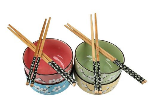 Kpl. 4 miseczek + pałeczki na Arena.pl