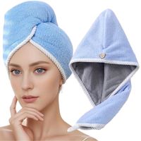 RĘCZNIK DO WŁOSÓW TURBAN Z MIKROFIBRY DWUSTRONNY