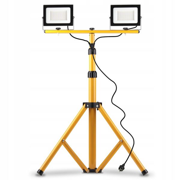 HALOGEN LED STATYW budowlany roboczy naświetlacz zdjęcie 8