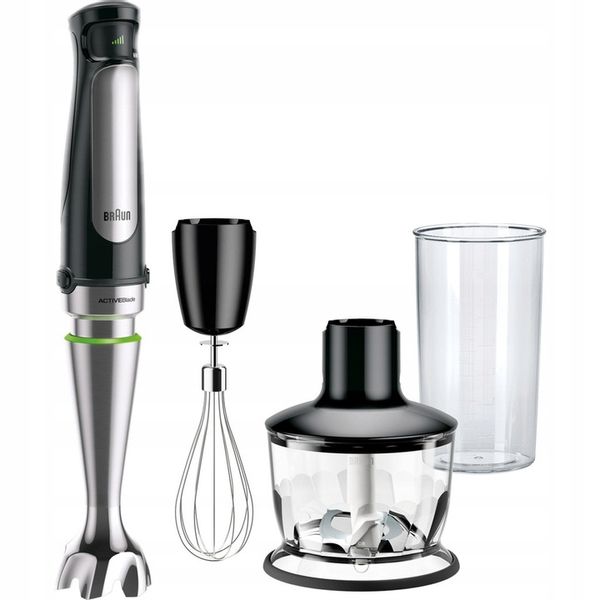 Blender ręczny Braun MultiQuick 7 MQ7035X 1000 W czarny zdjęcie 1