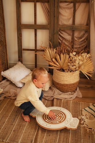 Dysk Balansowania dla dzieci balansujący DREWNIANY CERTYFIKOWANY na Arena.pl