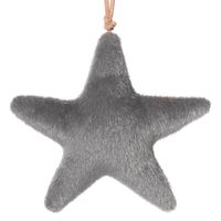 Zawieszka dekoracyjna gwiazdka 13CM stalowy x6