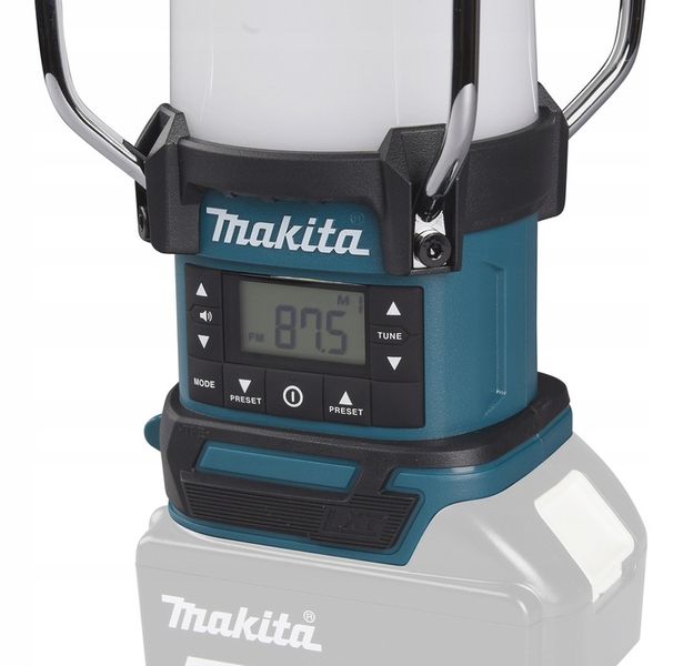 MAKITA DMR055 RADIO Z LAMPĄ AM/FM 18V LXT 260 lm zdjęcie 2