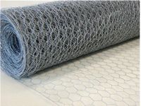 Siatka na woliery ogrodzenia hexagonalna 40/0,9 Izola 50mb Ocynk Ogniowy