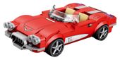 Zestaw Klocków Auto Kabriolet Czerwony 311El.