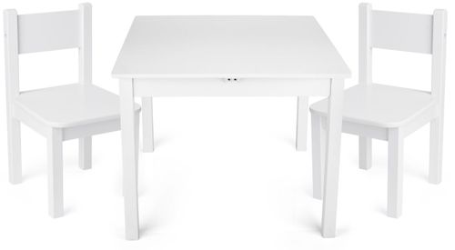 Biały stolik z krzesełkami na Arena.pl
