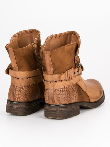 BRĄZOWE BOTKI WORKERY Rozmiar - 40 na Arena.pl