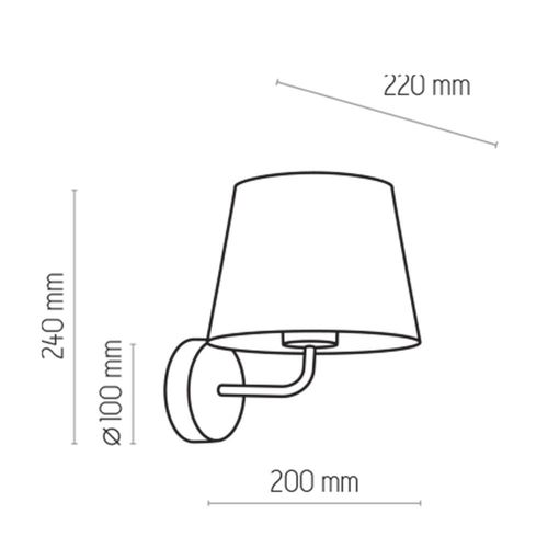 kinkiet maja white 1882 tk lighting na Arena.pl