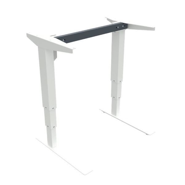 Biurko komputerowe ergonomiczne regulowane + panel sterujący LCD z programowalnymi 9-pozycjami zdjęcie 3