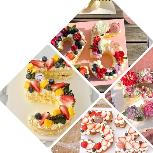 Silikonowe foremki do ciasta cyfry 0–8, forma do tortów urodzinowych na Arena.pl