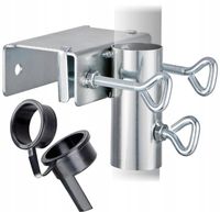 UCHWYT NA PARASOL Ø 25-38mm TULEJE ADAPTEROWE REGULOWANE MOCOWANIE PARASOLA