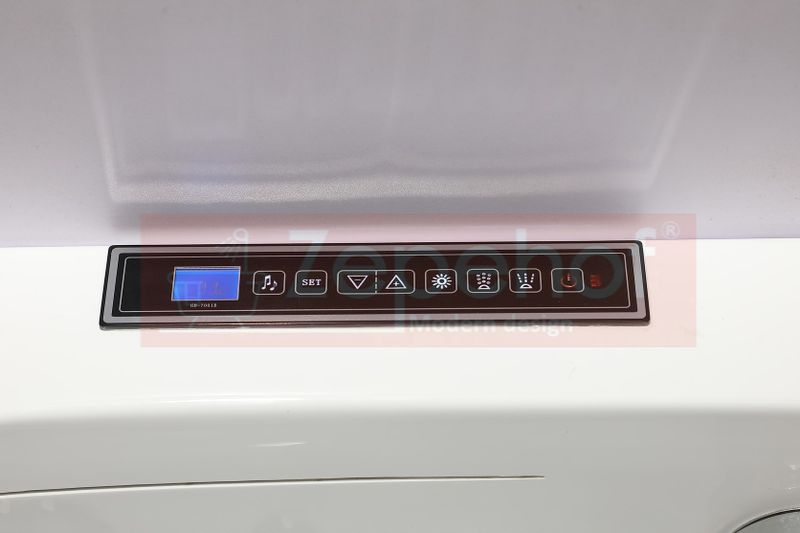 Wanna z hydromasażem EBX-7066 white prostokątna 170cmx78cmx61cm Wodosp zdjęcie 35