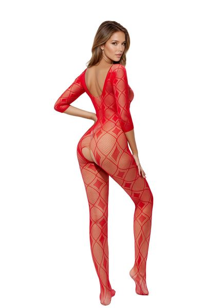Bodystocking 2037 Red zdjęcie 2