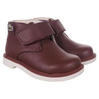 Buty Lacoste Sherbrook Hi SB SPC dziecięce sportowe za kostkę skórzane 19 1/2