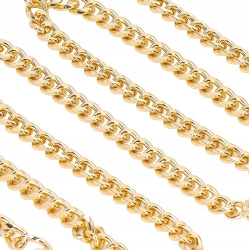 Pasek Do Torby Torebki Łańcuch Długi Złoty Masywny na Arena.pl