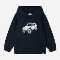 Mayoral bluza dziecięca bawełna niebieski rozmiar 92