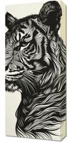 Obraz 30x70cm Tygrysi Gwizd