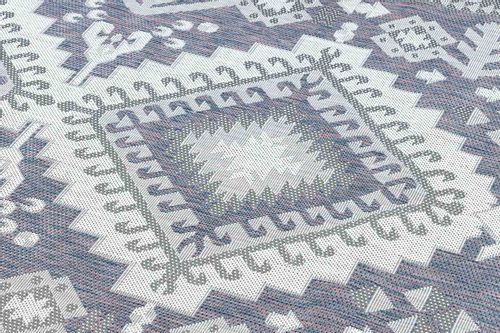 RUG/LU/VINEA/AZTEC/BLUE+CREAM/120x170 na Arena.pl