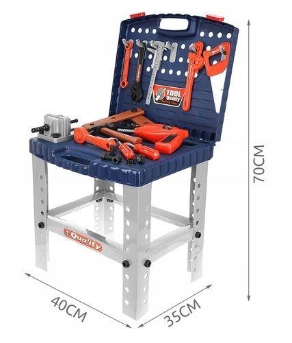 WARSZTAT SKŁADANY DLA MAJSTERKOWICZA DZIECKA na Arena.pl