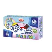 FARBY PLAKATOWE PASTELOWE 6KOL 20ML ASTRA STANDARD BOX