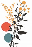 Plakat 61x90,5cm Rozkwitające Życie