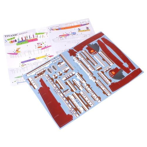 Puzzle Przestrzenne 3D Titanic 116 Elementów na Arena.pl