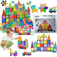 DUŻE KLOCKI MAGNETYCZNE PANELE KONSTRUKCYJNE EDUKACYJNE GRUBE SILNE MAGNESY