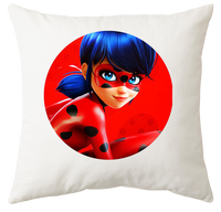 Poduszka Biedronka i Czarny Kot