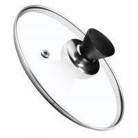 KADAX Pokrywka Pokrywa 24cm Szklana Patelni Garnka