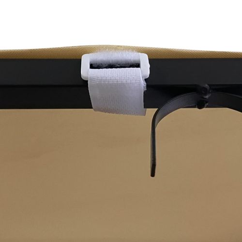 Zadaszenie, kolor taupe, 4x3 m, 180 g/m², tkanina i stal na Arena.pl