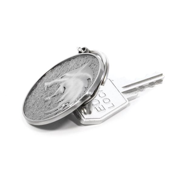 Brelok metalowy The Witcher Wolf zdjęcie 2