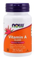 # NOW FOODS Witamina A 10000 IU (100 kaps.)