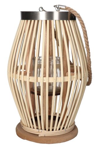 LAMPION BAMBUSOWY RATTANOWY LATARNIA 52 CM na Arena.pl