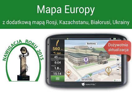 Nawigacja Navitel E500 czarna na Arena.pl