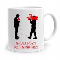 Kubek Dziennikarza Reportera Najlepszy Dziennikarz Z Nadrukiem Ze Zdjęciem